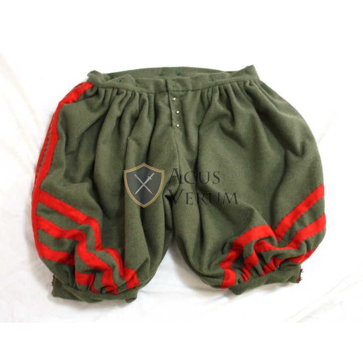 Pantalón ancho fruncido