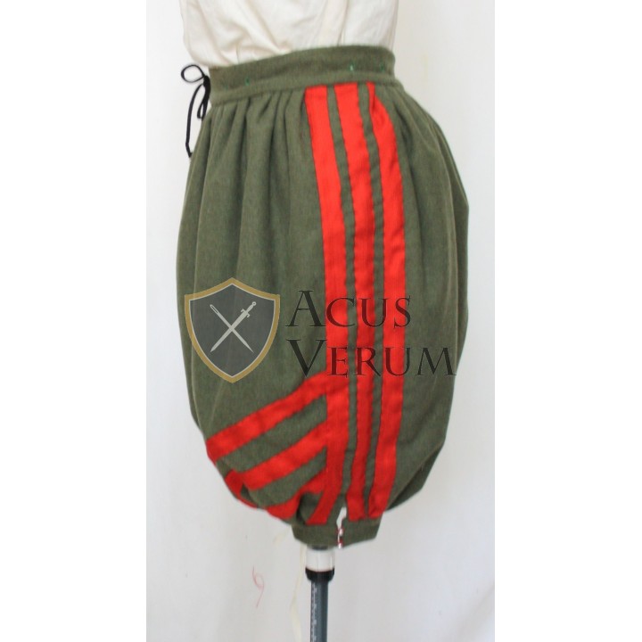 Pantalón ancho fruncido