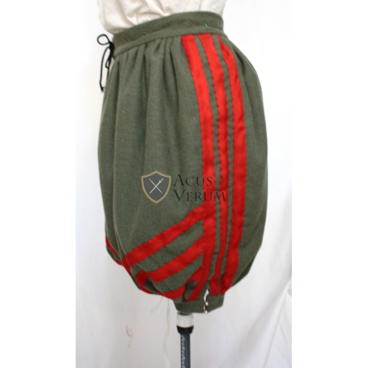 Pantalón ancho fruncido