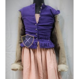 Doublet 16th cenury 17th entury girl wool