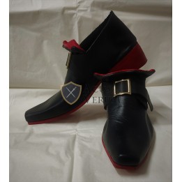 eighteenth century 18th shoes luis XVI leather heel