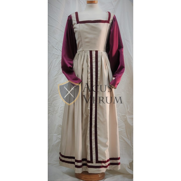 gown bodice women dress 16th 17th kirtle