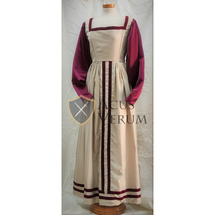 gown bodice women dress 16th 17th kirtle