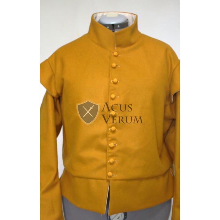 Doublet with thread buttons