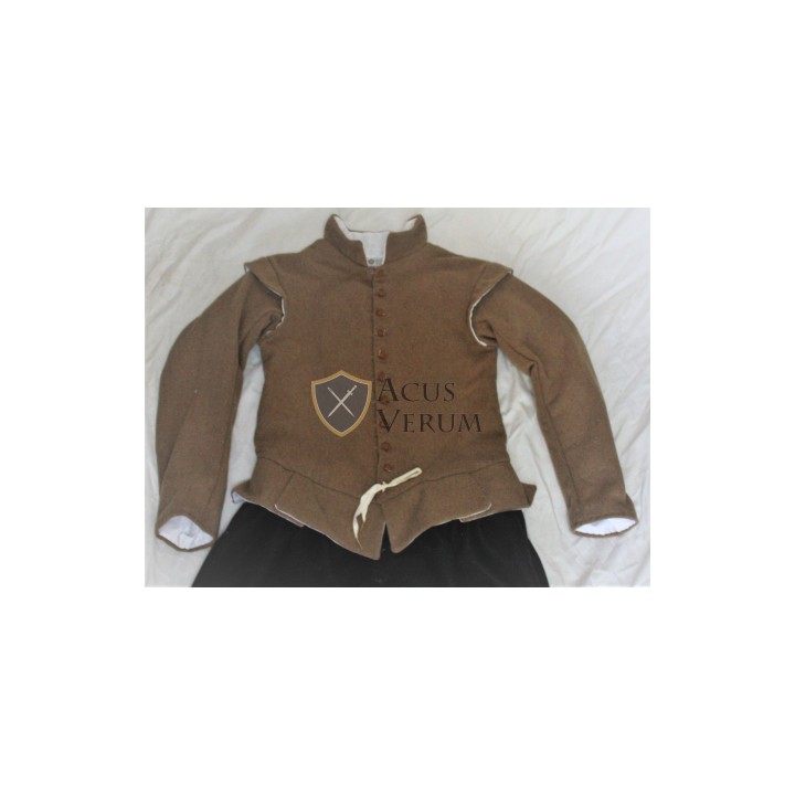 Doublet with thread buttons