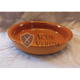 Clay plate ceramic dish