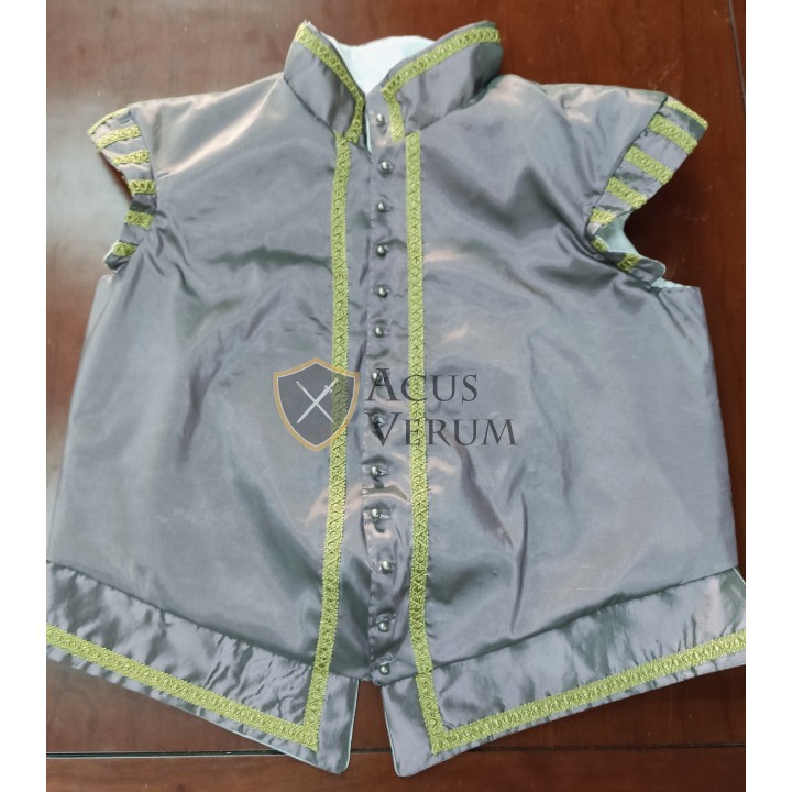 Coleto jerkin Vest taffeta 16th century doublet